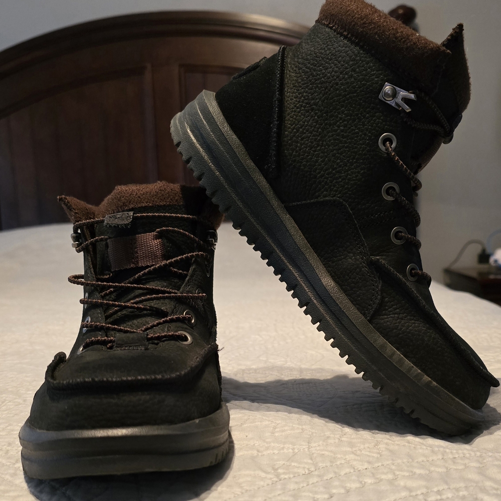 Hey Dude Men's Black Boots